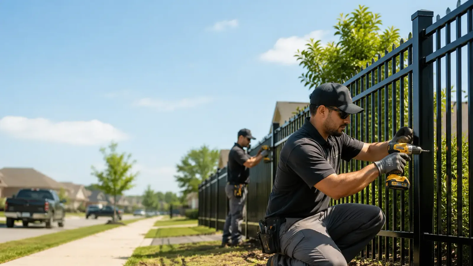 Metal Fence Installation in Jacksonville, GA